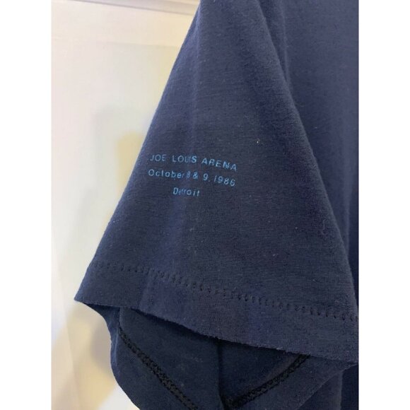 Vintage 1986 Journey Raised on‎ Radio Screen Stars T Shirt Sz M Blue - Picture 7 of 9